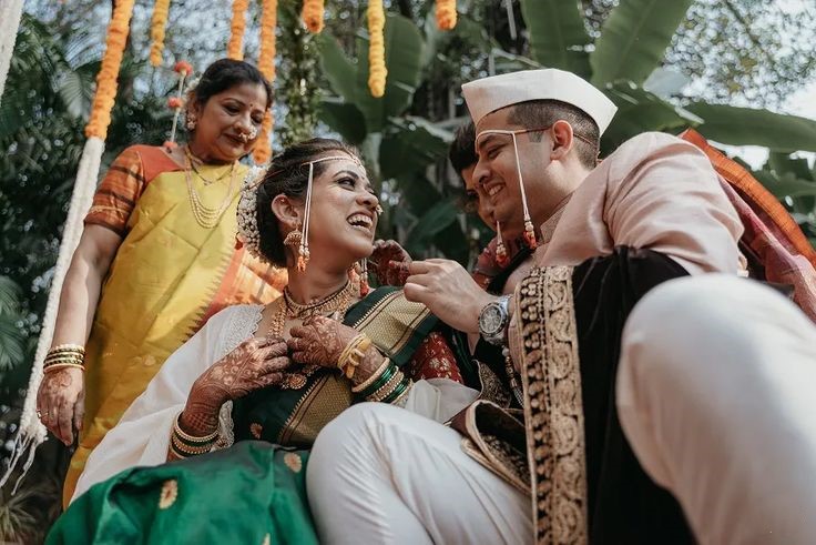 Marathi Wedding Projects :: Photos, videos, logos, illustrations and  branding :: Behance