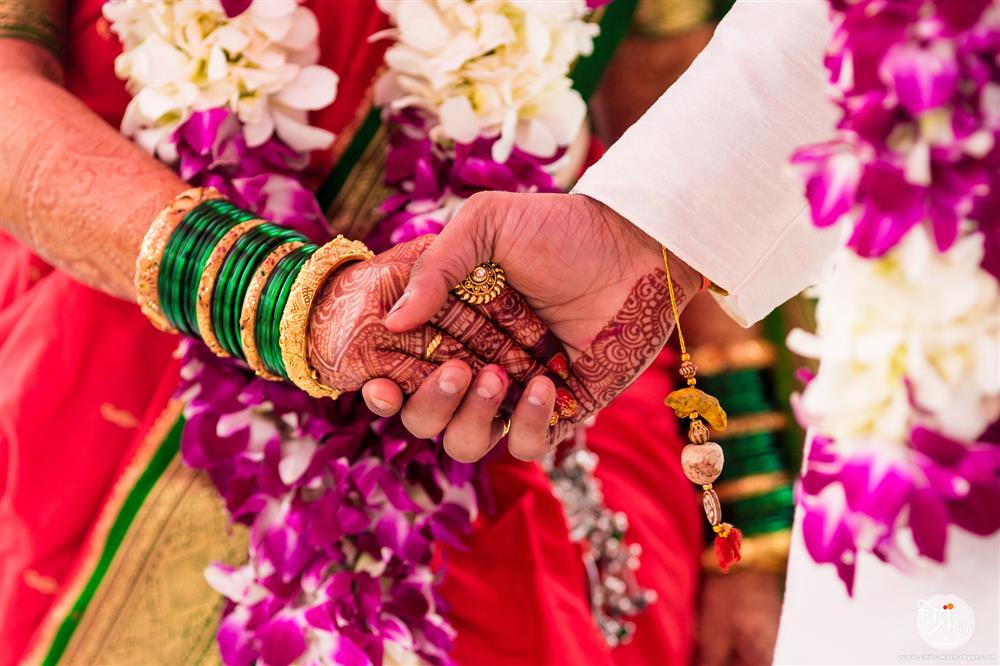 Hand in Hand marathi wedding