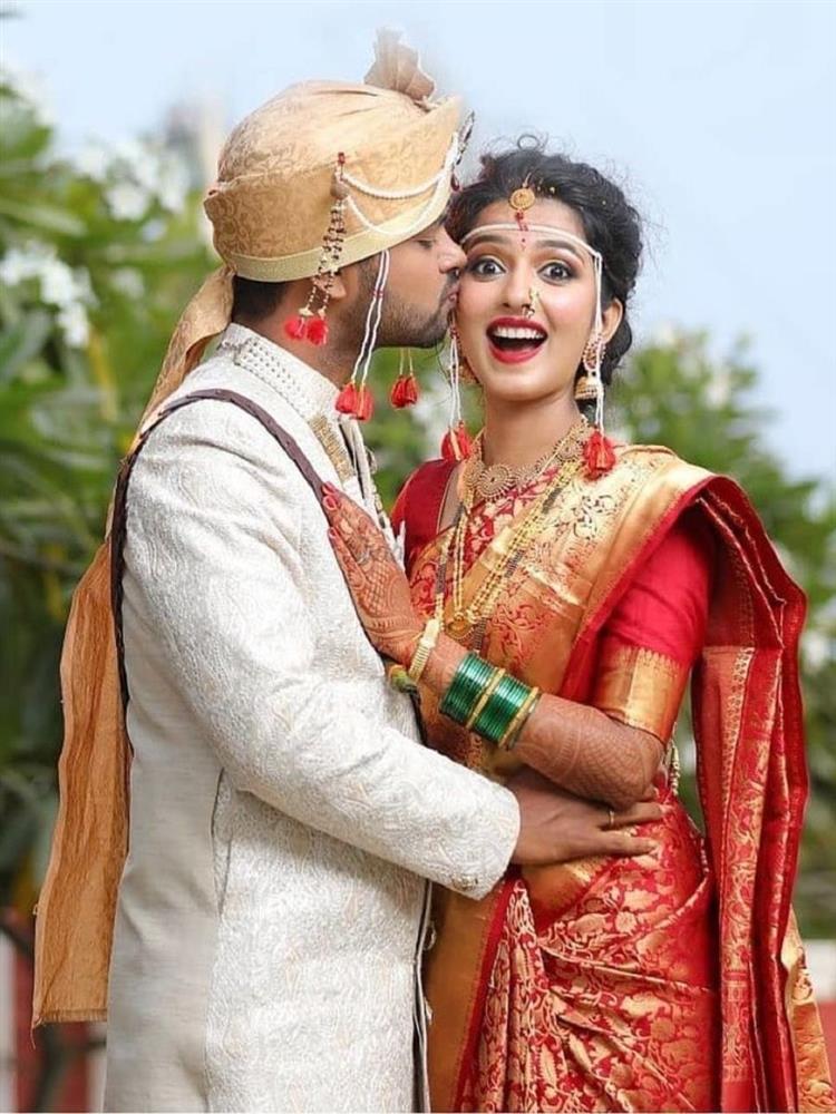 TRADITIONAL WEDDING STORIES | South indian bride saree, Bridal sarees south  indian, Indian bride poses